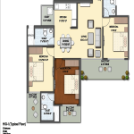 mahagun mantra floor plan , mahagun mantra