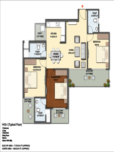 mahagun mantra floor plan , mahagun mantra