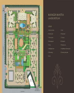 mahagun mantra site plan , mahagun mantra
