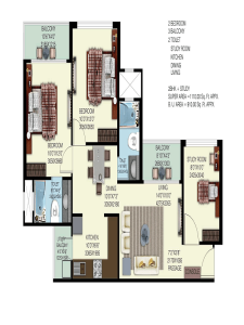 mahagun mywoods phase 2 floor plan , mahagun mywoods phase 2