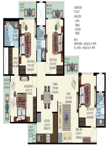 mahagun mywoods phase 2 floor plan , mahagun mywoods phase 2