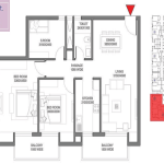 meghdutam encore floor plan , meghdutam encore