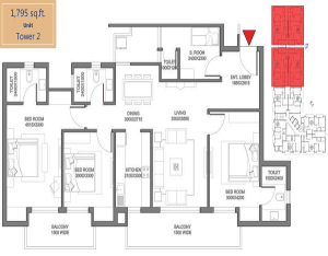 meghdutam encore floor plan , meghdutam encore