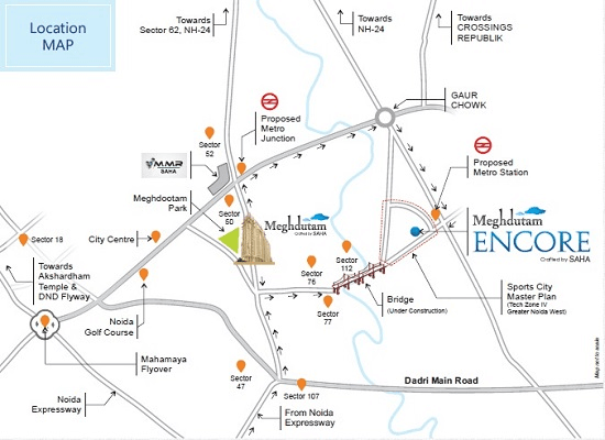 meghdutam encore location map , meghdutam encore