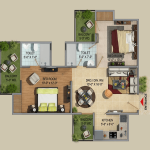migsun green mansion floor plan , migsun green mansion