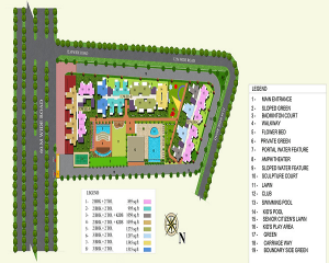 migsun green mansion site plan , migsun green mansion