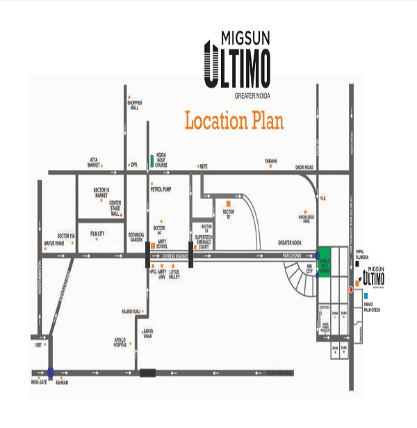 migsun ultimo locationmap , migsun ultimo