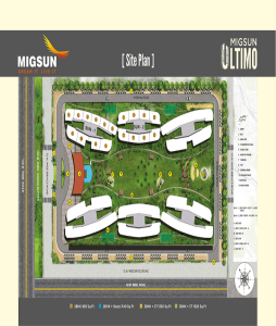 migsun ultimo site plan , migsun ultimo