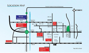 nirala splendora location map , nirala splendora
