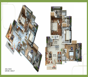 omkar royal nest floor plan , omkar royal nest