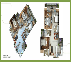omkar royal nest floor plan , omkar royal nest