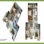 omkar royal nest floor plan , omkar royal nest