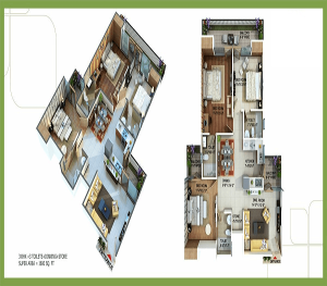 omkar royal nest floor plan , omkar royal nest