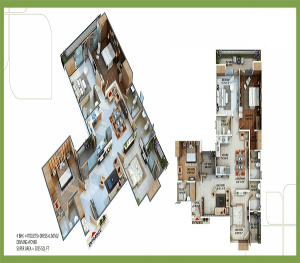 omkar royal nest floor plan , omkar royal nest