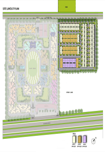 pansheel villas site plan , pansheel villas