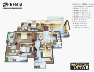 premia the western star floor plan , premia the western star 