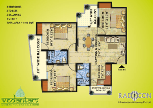 radicon vedantam floor plan , radicon vedantam