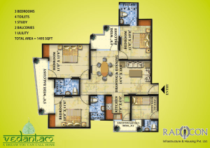 radicon vedantam floor plan , radicon vedantam