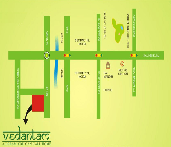 radicon vedantam location map , radicon vedantam