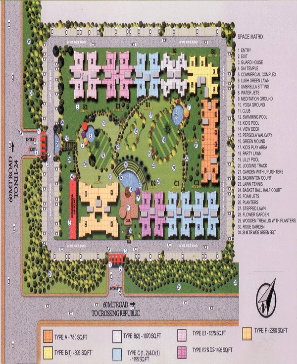 radicon vedantam site plan , radicon vedantam