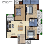 rajhans residency floor plan , rajhans residency