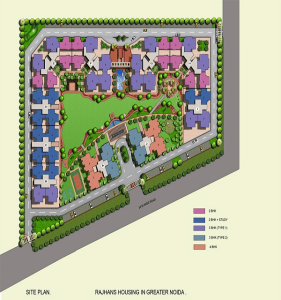 rajhans residency site plan , rajhans residency