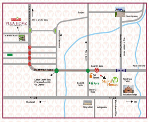 shridhara vega homz location map , shridhara vega homz