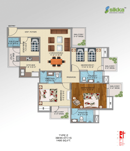 sikka kirat greens floor plan , sikka kirat greens