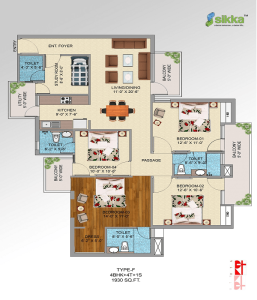 sikka kirat greens floor plan , sikka kirat greens