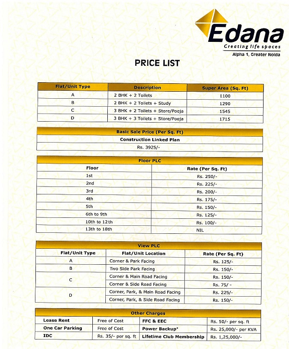 spacetech edana price list , spacetech edana