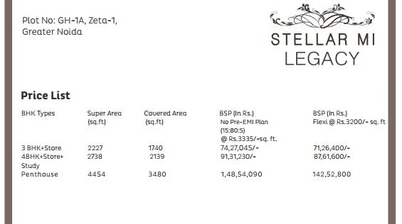 stellar mi legacy price list , stellar mi legacy
