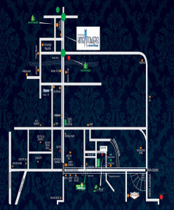 supertech king towers location map , supertech king towers