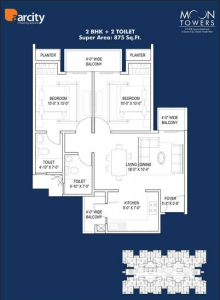 aarcity moon towers floor plan , aarcity moon towers