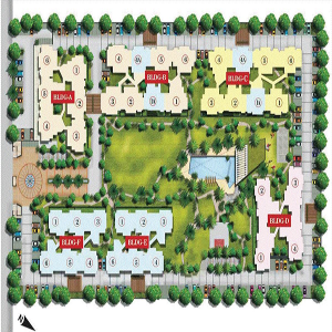 aarcity moon towers site plan , aarcity moon towers