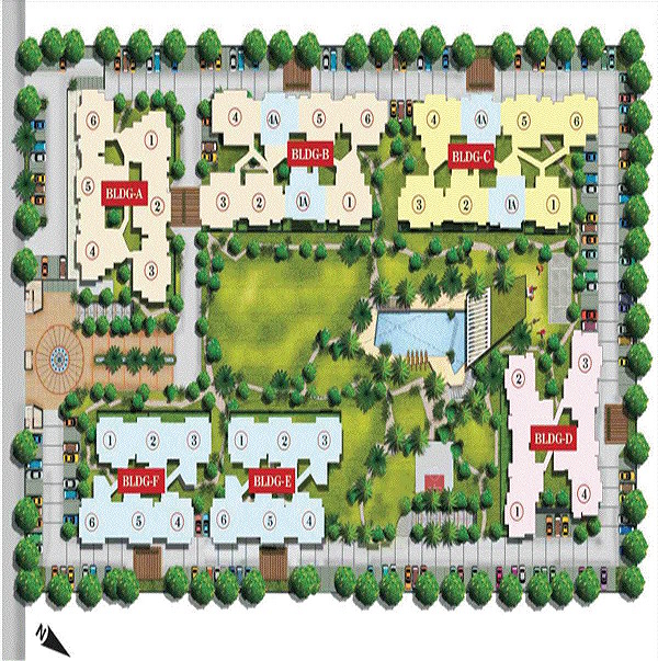 aarcity moon towers site plan , aarcity moon towers