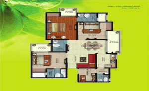 earthcon sparsh floor plan , earthcon sparsh