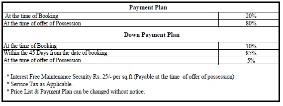 gaur city 12th avenue payment plan , gaur city 12th avenue