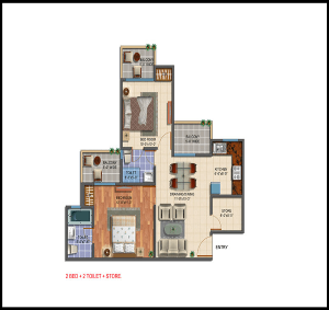 gayatri aura floor plan , gayatri aura