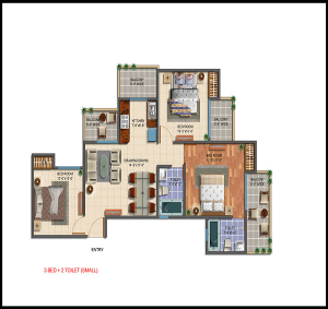 gayatri aura floor plan , gayatri aura