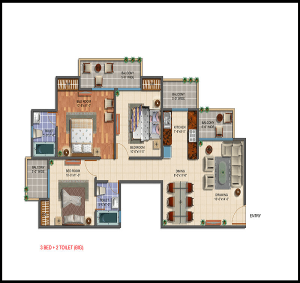 gayatri aura floor plan , gayatri aura