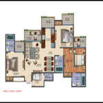 gayatri aura floor plan , gayatri aura