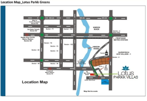 lotus park greens location map , lotus park greens