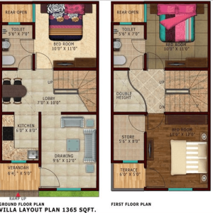 lotus villas floor plan , lotus villas