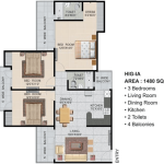 panchsheel greens2 floor plan , panchsheel greens2