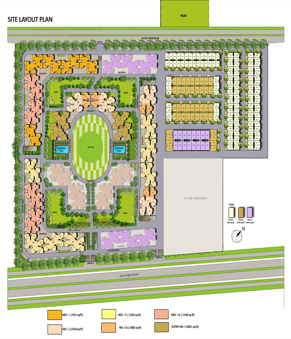 panchsheel greens2 site plan ,panchsheel greens2 