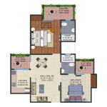supertech echo village4 floor plan , supertech echo village4