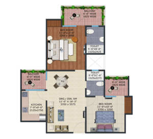 supertech echo village4 floor plan , supertech echo village4