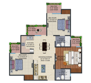 supertech echo village4 floor plan , supertech echo village4