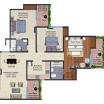 supertech echo village4 floor plan , supertech echo village4