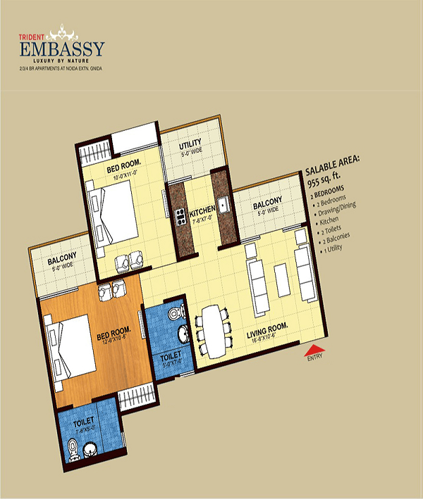 trident embassy floor plan , trident embassy
